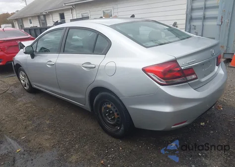 2013 Honda Civic Lx z USA, uszkodzony, nr VIN 2HGFB2F50DH572756